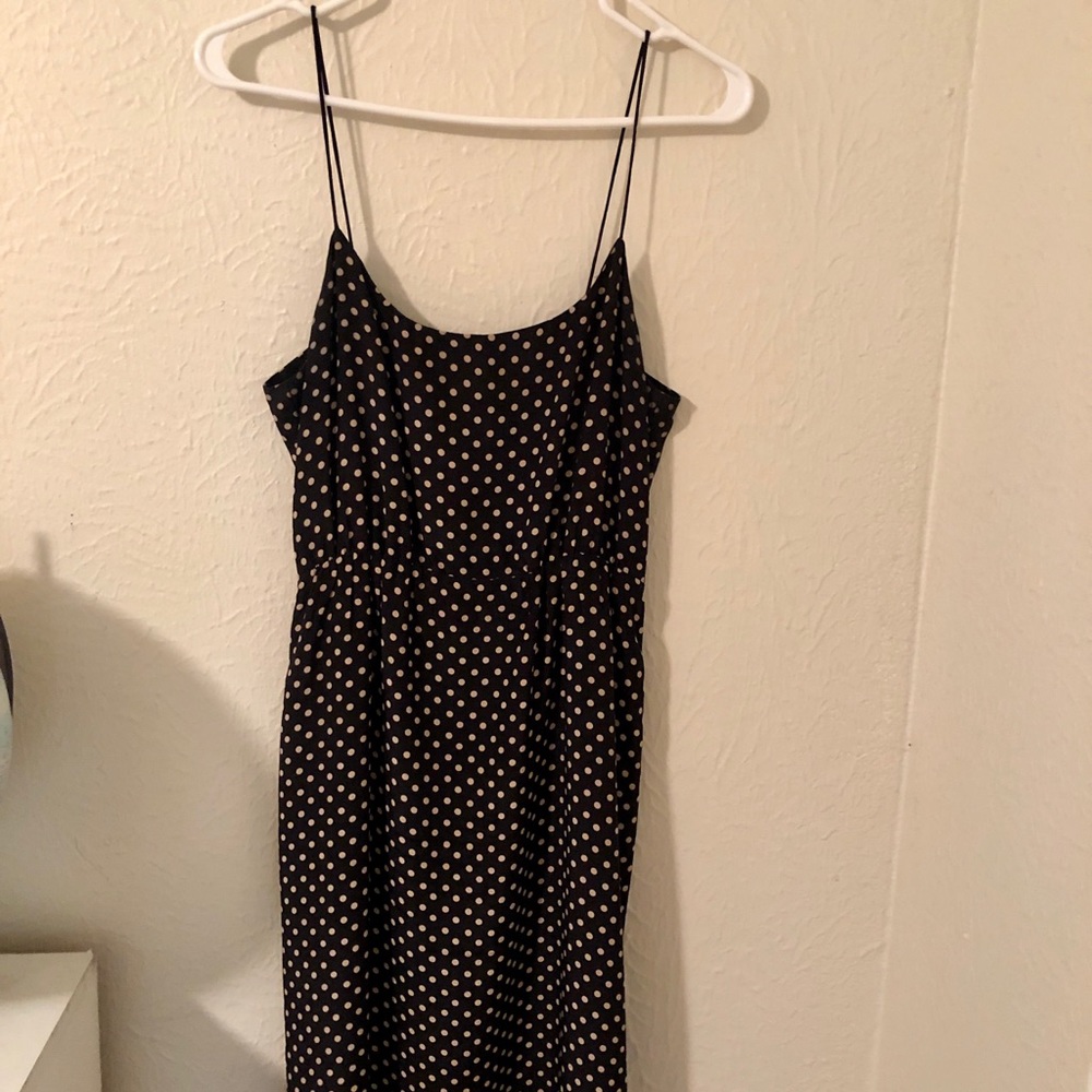 Jcrew polka dot dress
